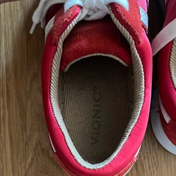 Vionic Red and White Sneakers - Picture 16 of 16